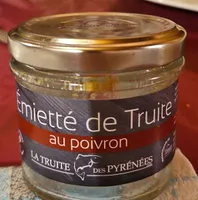 Émietté de truite au poivrons