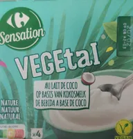 Végétal lait de coco
