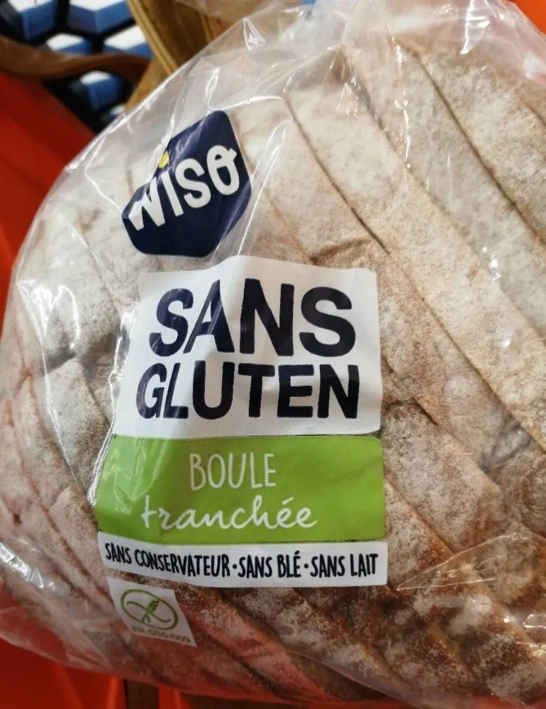 Boule tranchée sans gluten