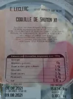 Coquille de saumon X1