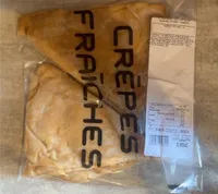 Crepes natures x6