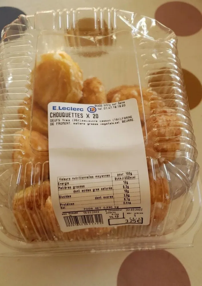 Chouquettes x20