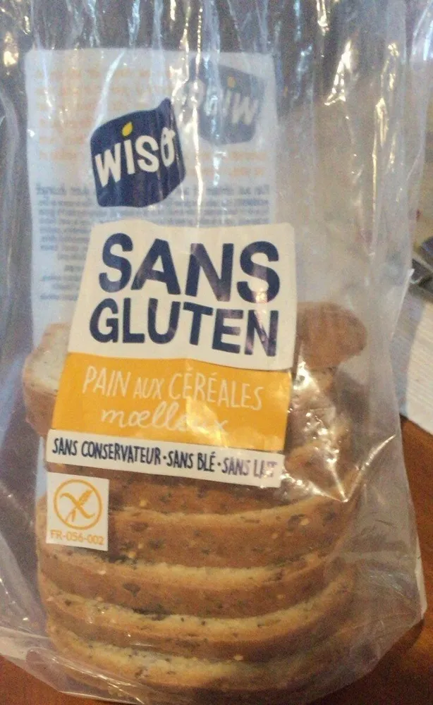 Pain aux cereales sans gluten