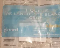 queue de langouste crue congelée