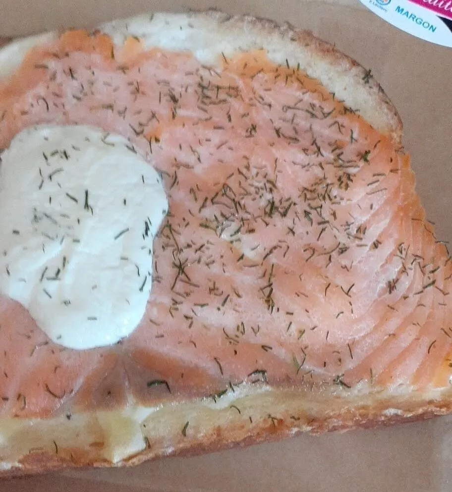 Bruschetta saumon