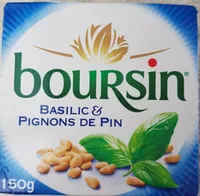 Boursin basilic et pignon de pin