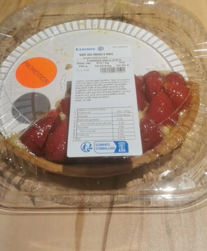 Tarte aux fraises