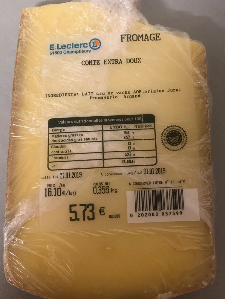 Comte extra doux