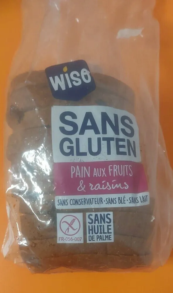 pain au fruits sans gluten