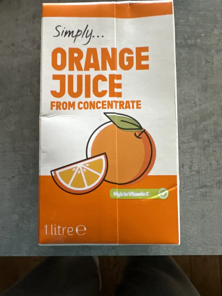 Simply Orange Juice From Concentrate