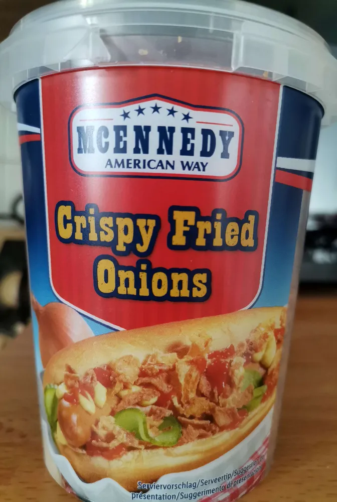 Crispy friend onions