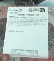 Truffes chocolat