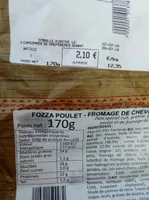 Fozza poulet chevre