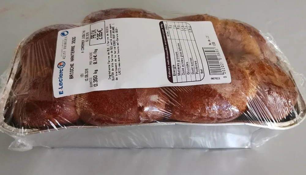 Brioche Nanterre 350G