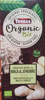 chocolate negro con maca y jengibre