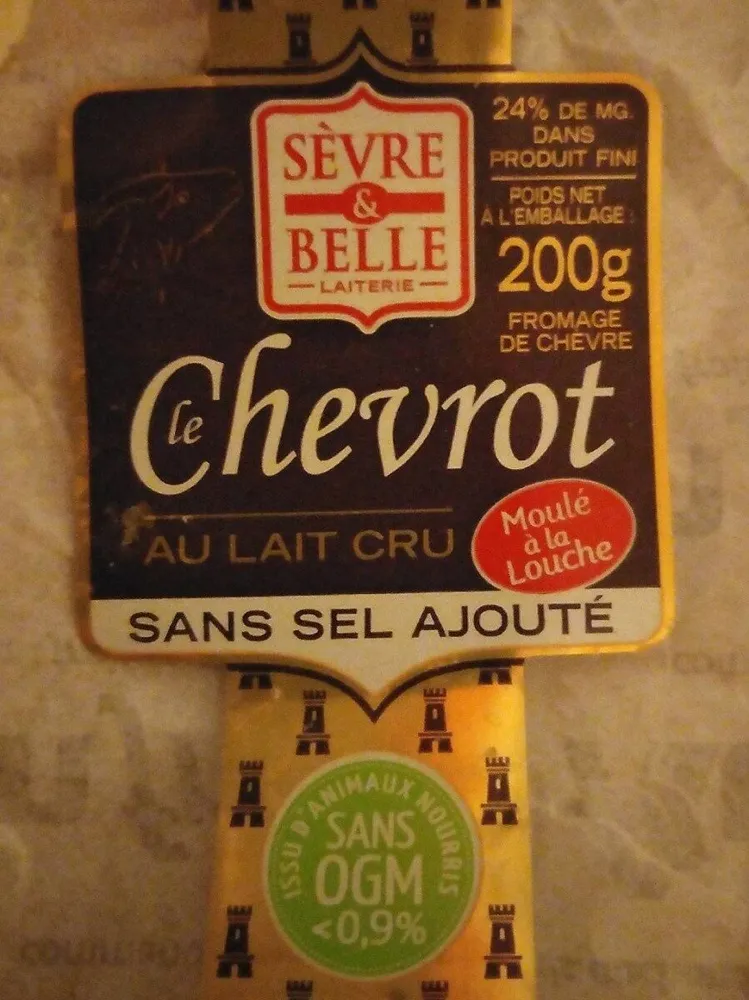 Le chevrot au lait cru sans sel ajouté