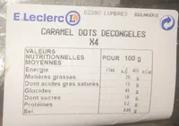 Caramel dots decongeles