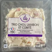 Trio chou jambon comté