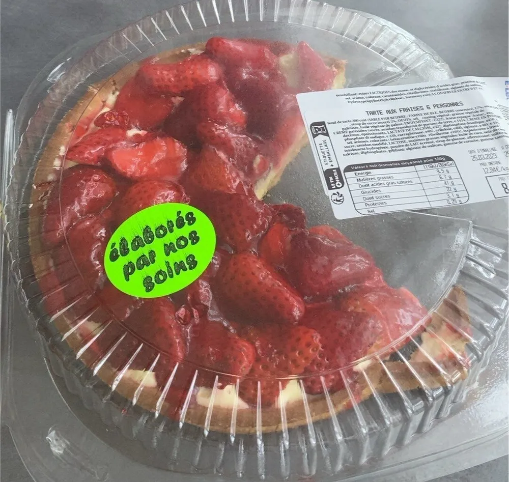 Tarte aux fraises