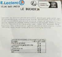 Le bucheron Leclerc