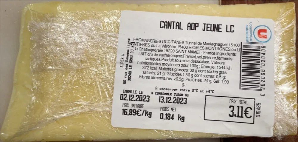 Cantal jeune