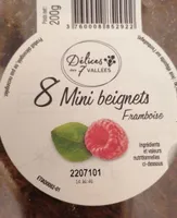 Mini beignets framboise
