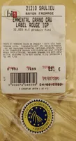 Emmental grand cru label rouge IGP