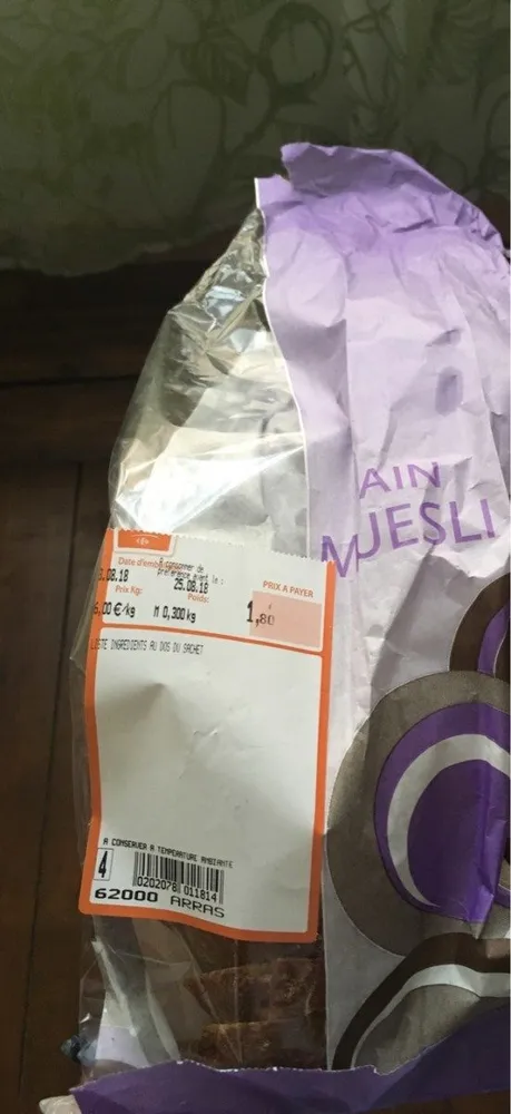 Pain muesli