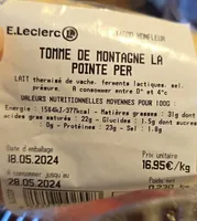 Tomme de montagne