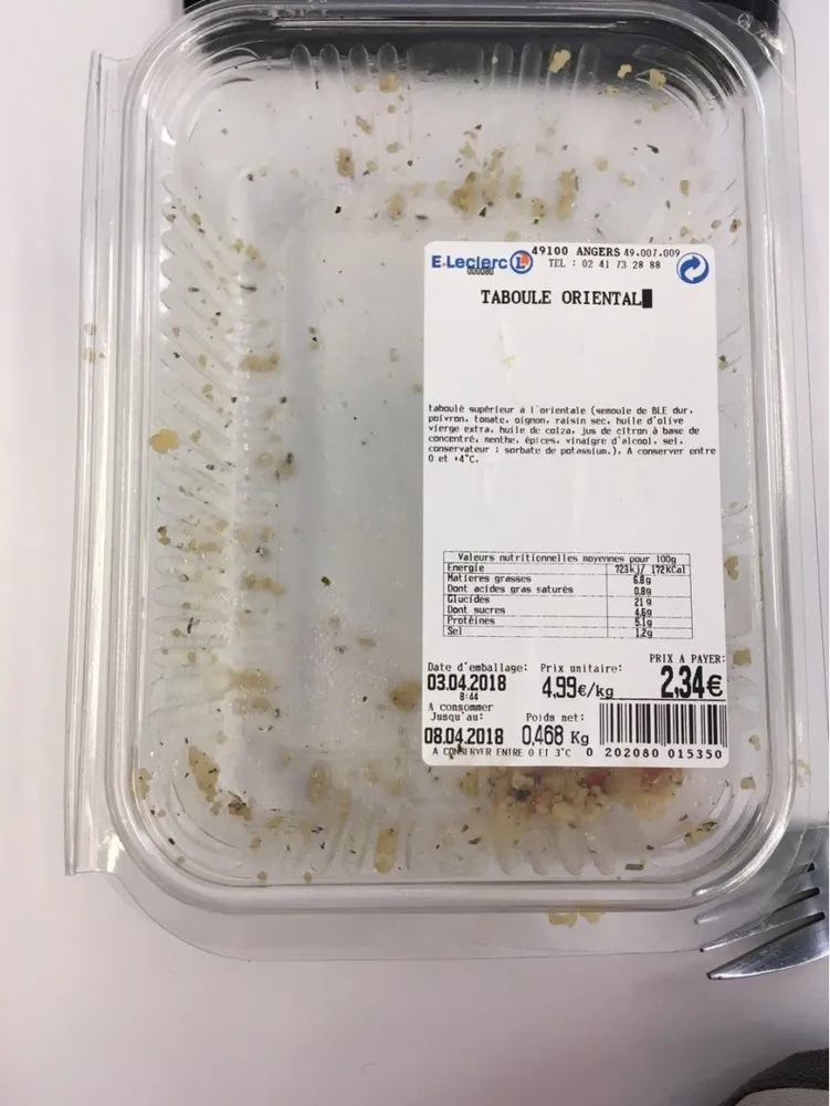 Taboule orienral