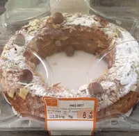 Paris brest 6/8 parts décongelé