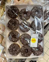 Plateau donuts choc x12