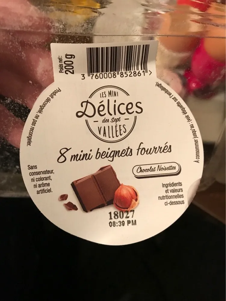 Beignets fourres