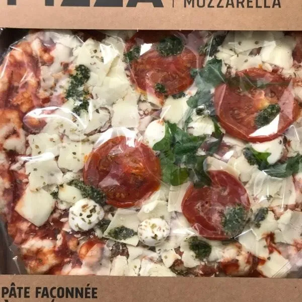 Pizza tomates mozzarella