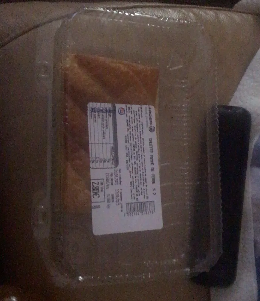 Gallette Pommes de terre