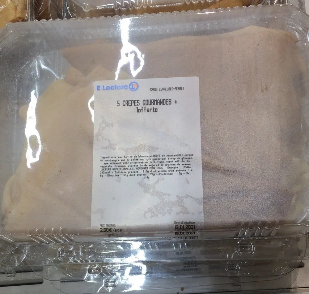 Crêpes gourmandes