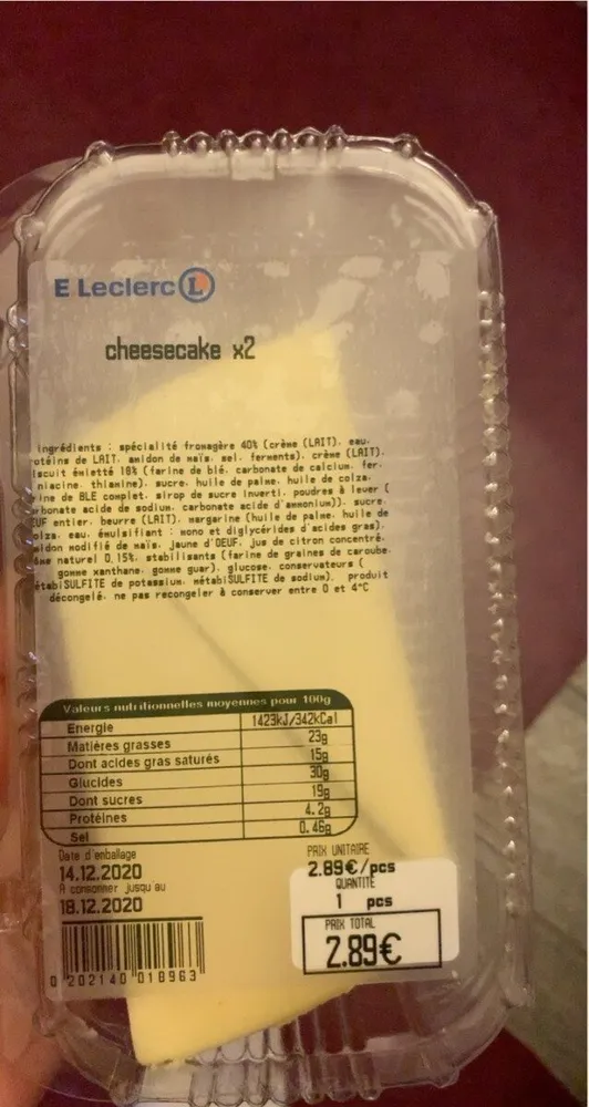 Cheesecake