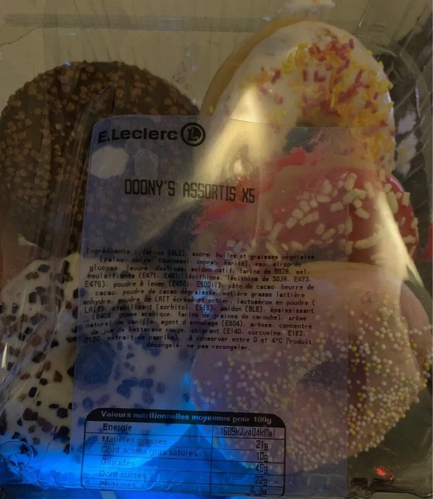 Doony's assortis x5