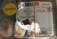 8 Minis Beignets Fourrés