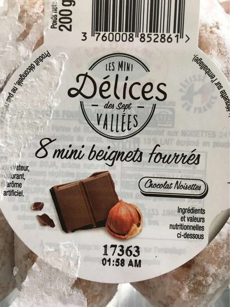 Beignets fourrs