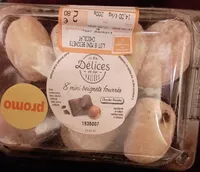 8 minis beignets fourrés