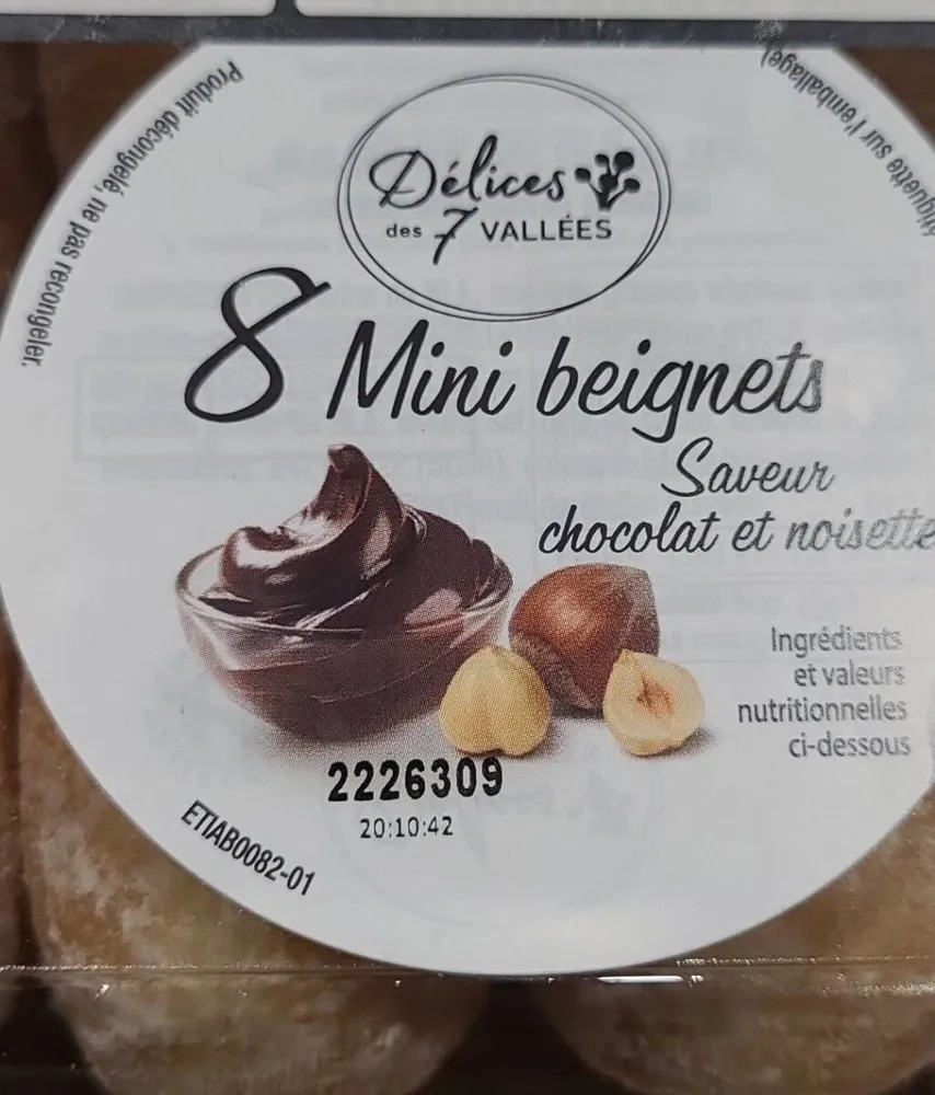 Mini beignets chocolat