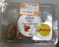 Beignets fourrés aux pommes