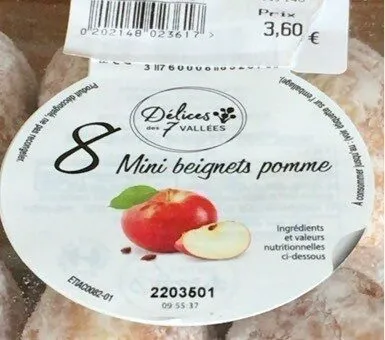 8 Mini Beignets pomme