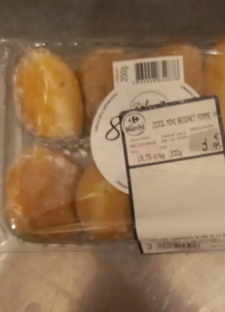 Mini beignets pomme