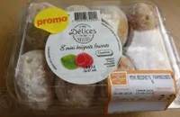 8 beignets fourrés framboise