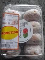Mini beignets fourrés à la framboise