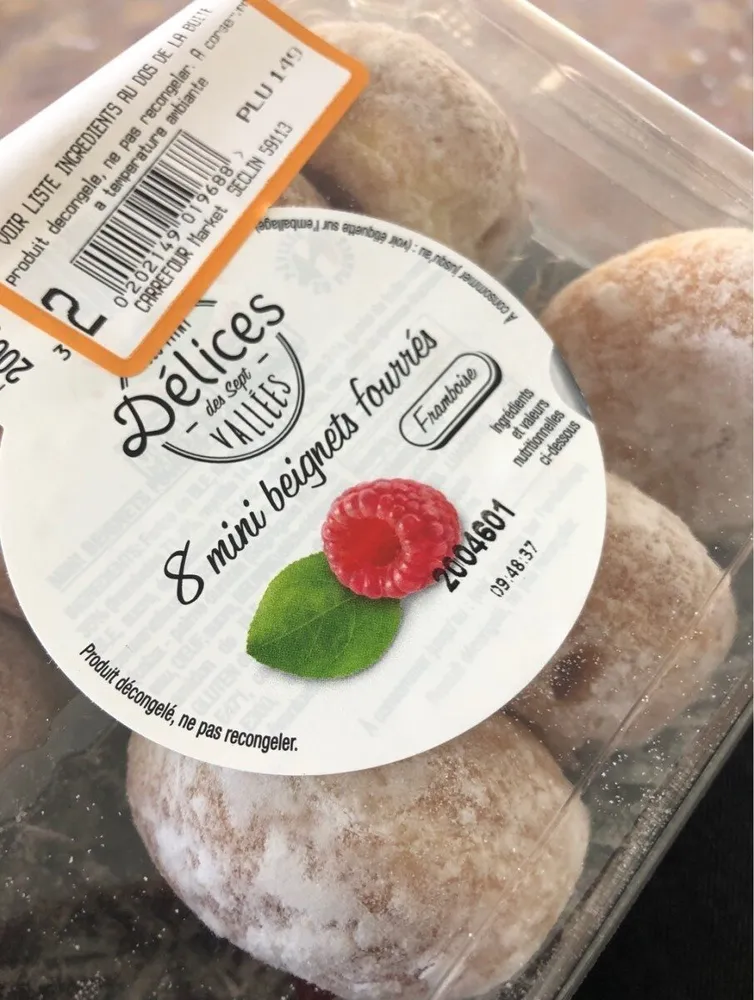 Beignet fourrés