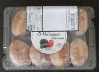 Mini beignets fruits rouges