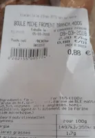 Boule miche froment